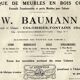 Chaise Baumann bistrot bois 1925