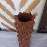 Vase terre émaillée