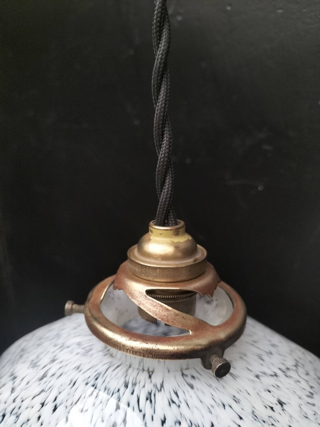 Clichy glass pendant light