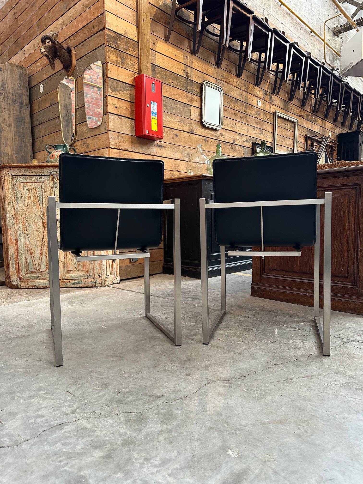 Pair of Arrben armchairs from the 80s