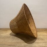 Suspension rotin vintage