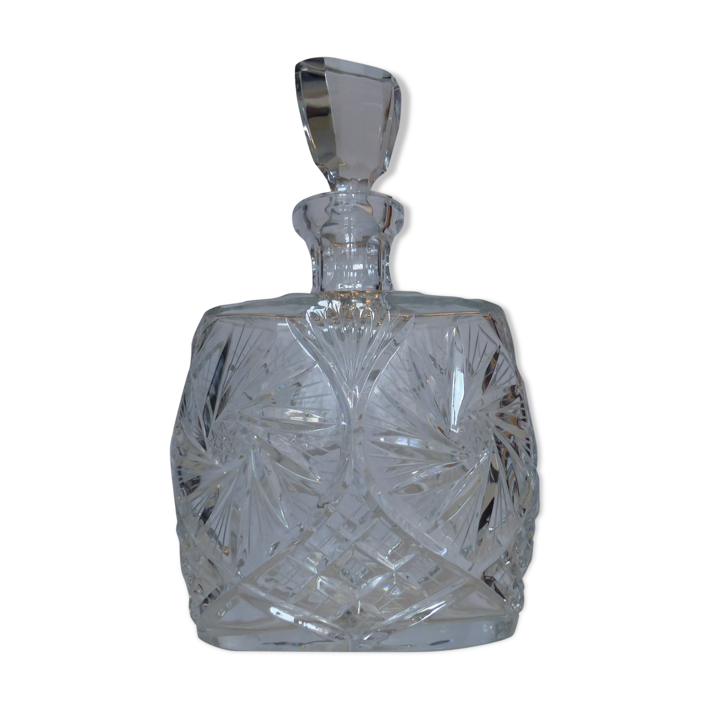Bohemian crystal decanter