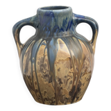 Vase by Gilbert Metenier art-deco ceramic stoneware