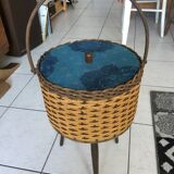 Wicker worker foot compass year 60