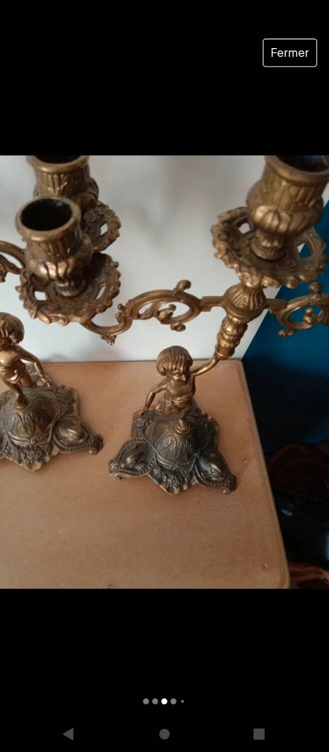 Vintage candlesticks