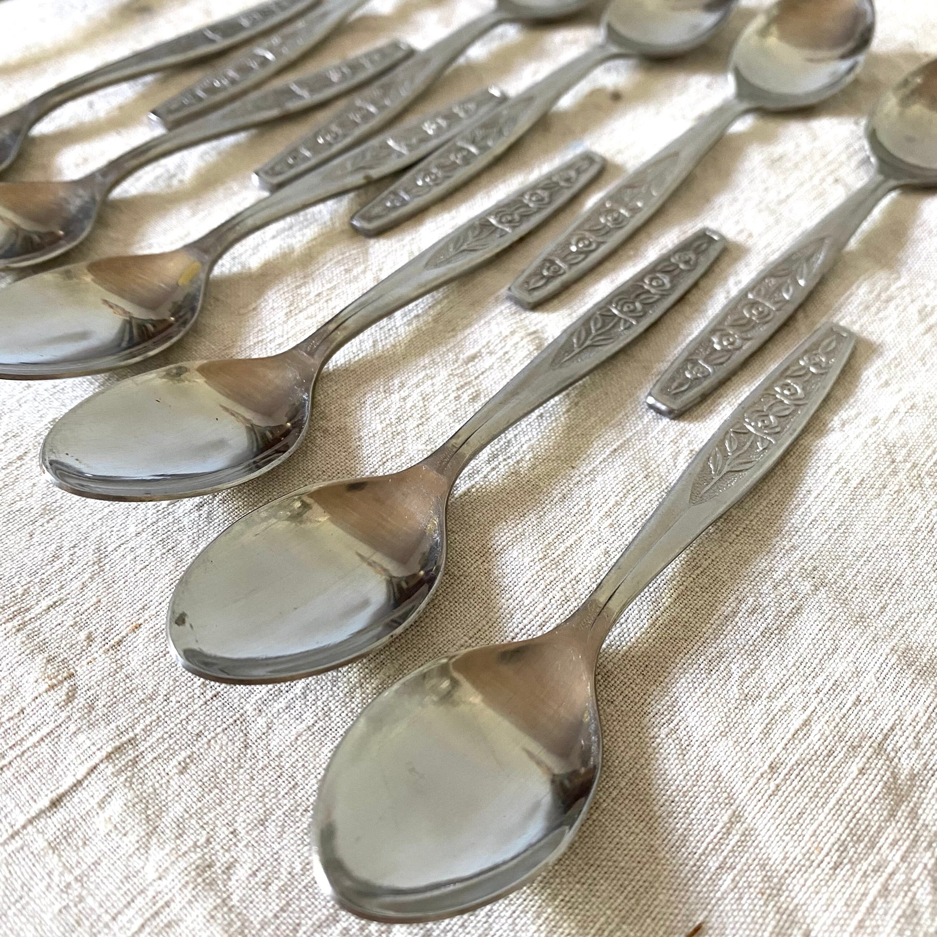 Stainless steel housewife 60s, table cutlery