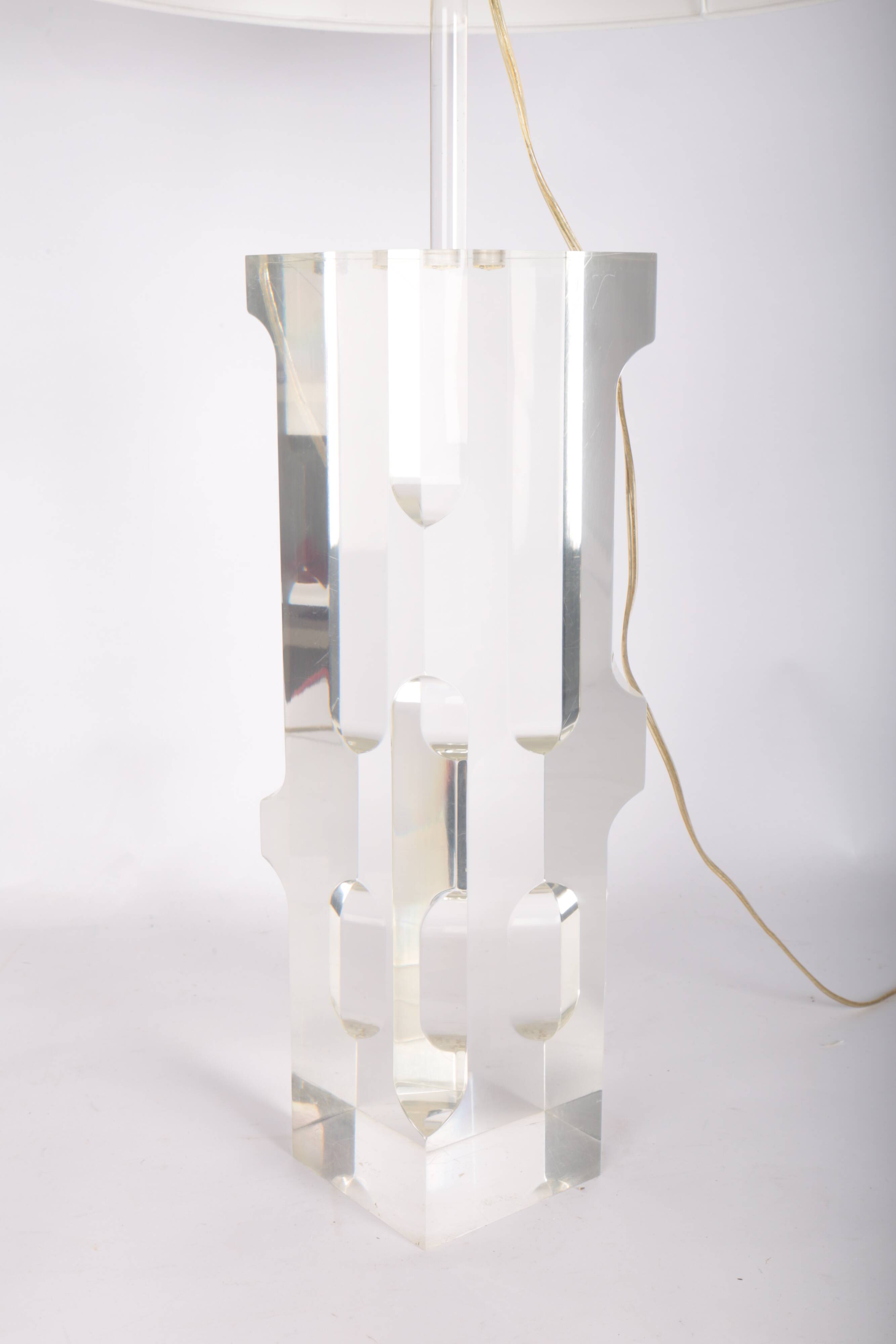Large sculptural lamp attributed to Alessio Tasca, Italy circa 1970