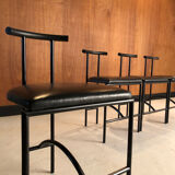 4 chaises Tokyo , design Rodney Kinsman 1985