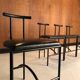 4 chaises Tokyo , design Rodney Kinsman 1985
