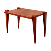 Table basse en bois de teck Italia années 60