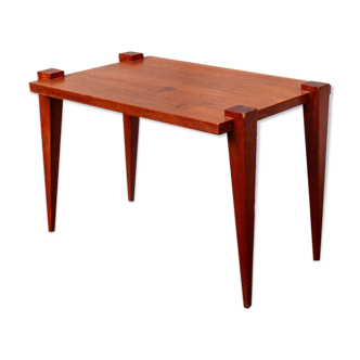 Table basse en bois de teck Italia années 60