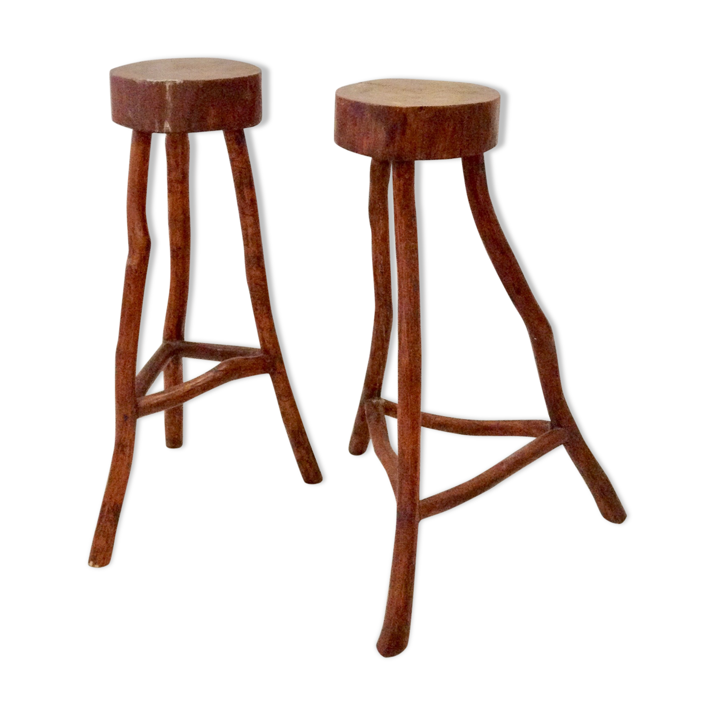 Brutalist bar stools