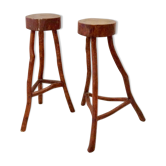 Brutalist bar stools