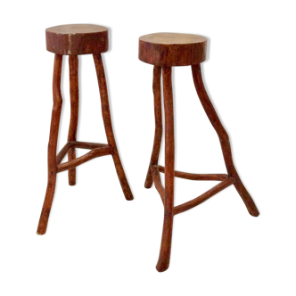 Brutalist bar stools