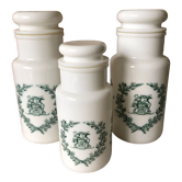 Opaline jars