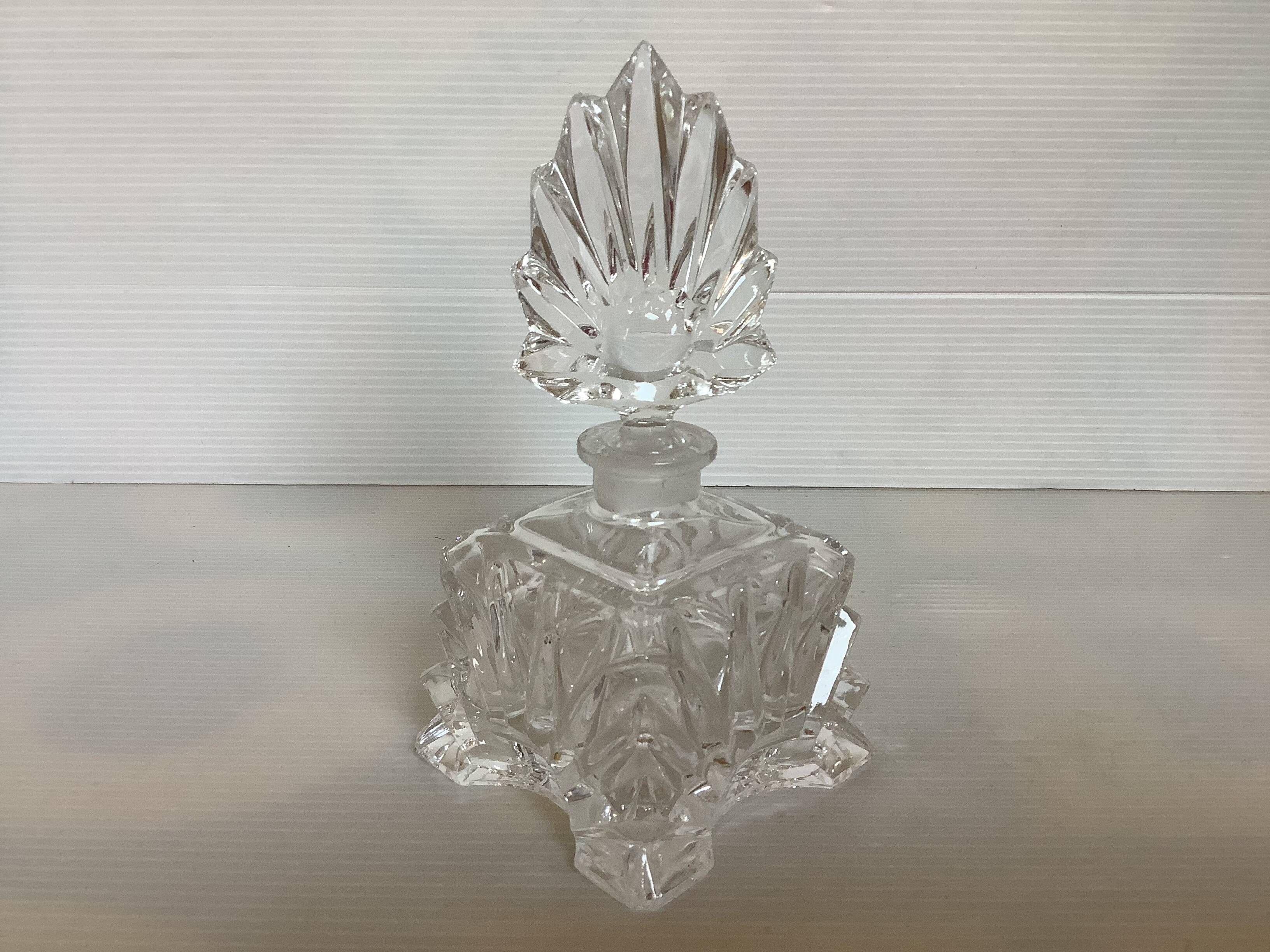 Old art deco perfume bottle