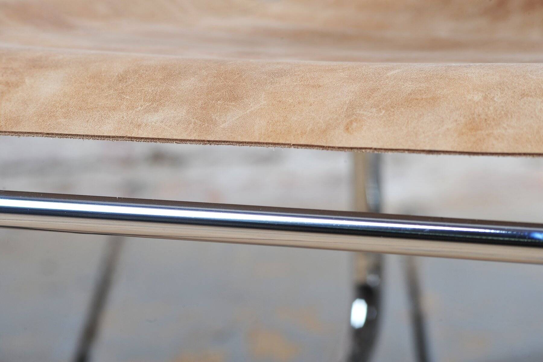 Czech Bauhaus Chrome Armchairs attributed to M. Breuer for Thonet, 1920s, Set of 2