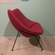 Fauteuil Oyster rouge - Pierre Paulin - Ligne Roset