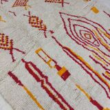 Handcrafted Moroccan Berber Rug 246 X 147 cm