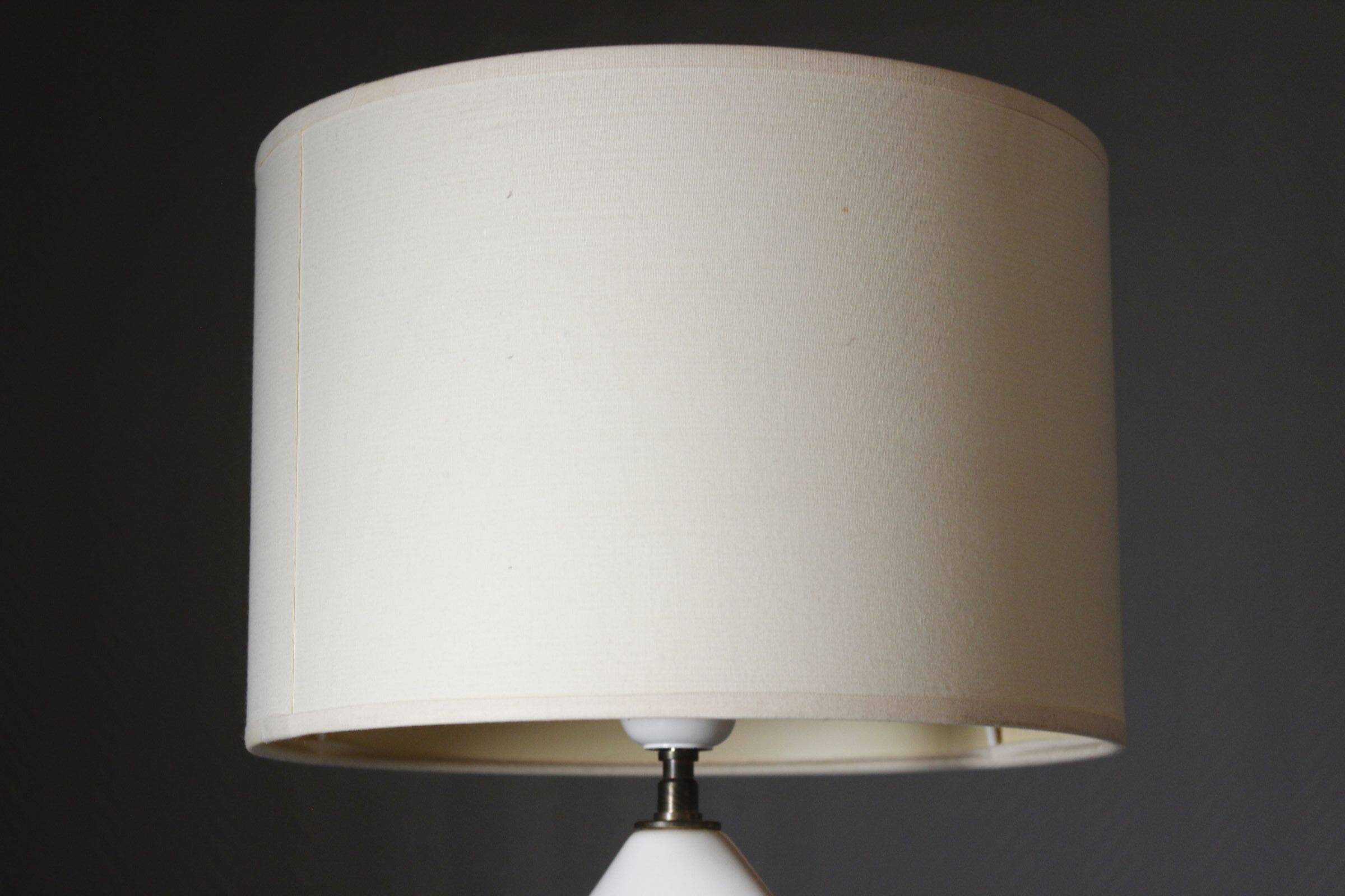 Kostka France large ceramic lamp post-modern design 1990s