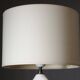 Kostka France large ceramic lamp post-modern design 1990s