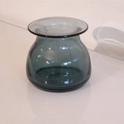 Vase finlandais en verre souflé 1970