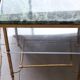 Vintage Green Marble Side Table
