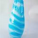 Glass vase from Murano Italia 1960