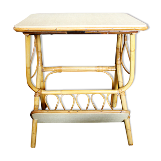 Rattan coffee table