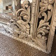Patinated XIX century cloisonné mirror.
