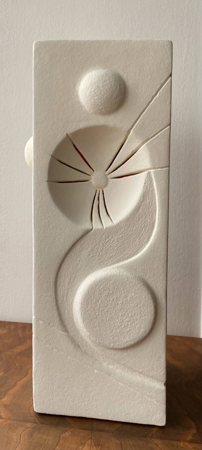Lampe d’ambiance . Sculpture . Fait main