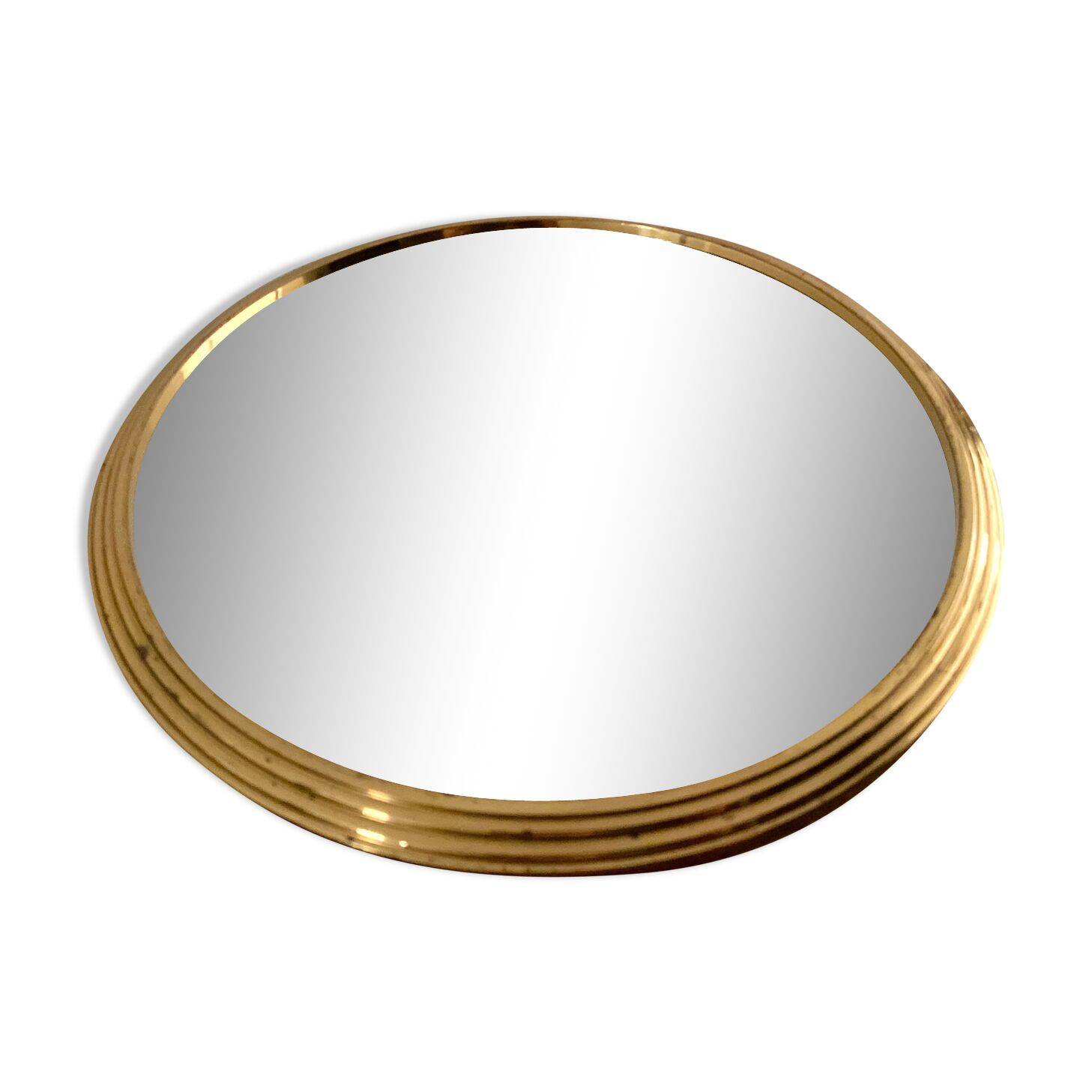 Round mirror tray 29cm