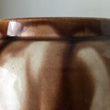 Art deco ceramic pot cover