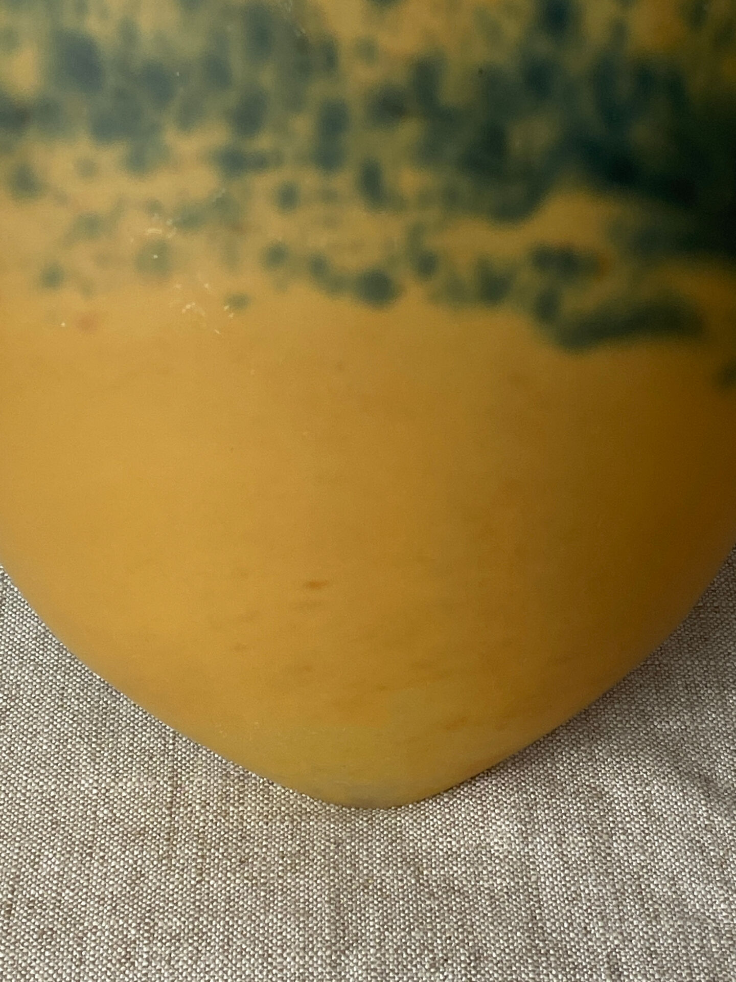 Wall light in glass paste