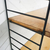 Vintage pinewood book shelves