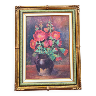 Oil painting - anemones