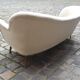Sofa chaise sculptural Arc asymmetrical Swedish 50s/60s