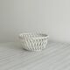 White openwork cup