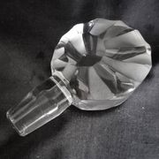 Large Art Deco crystal spirit decanter