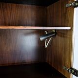 Bookcase With light Display Made In Rosewood, Danish Design From 1960s