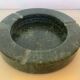 Empty pocket ashtray green marble