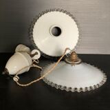 Suspension rises and falls opaline