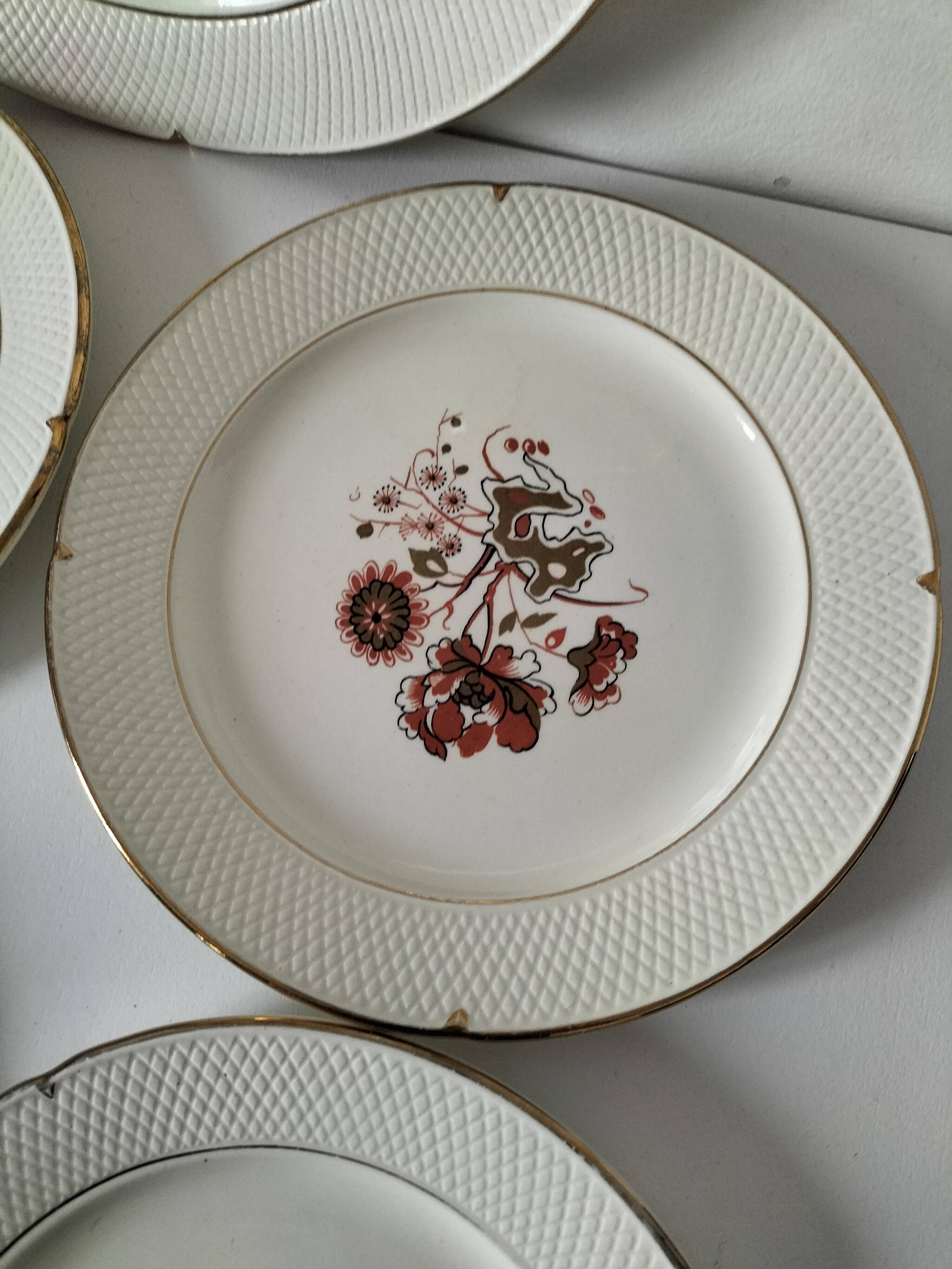 Dessert service Salins, model Malmaison, 1955–1960