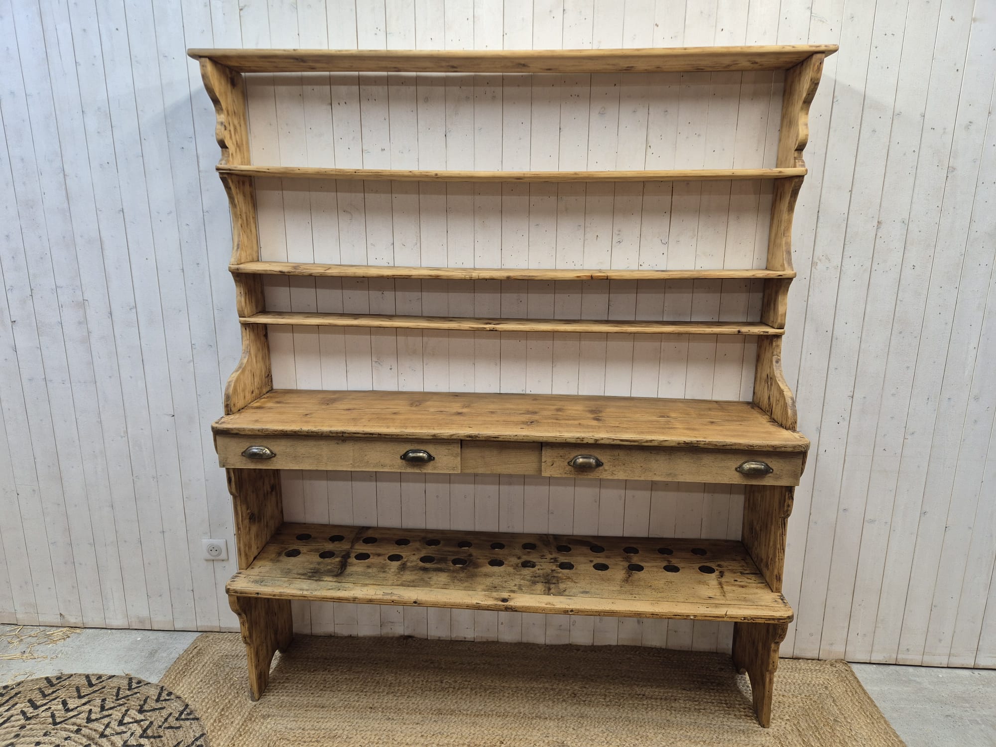 Old country shelf