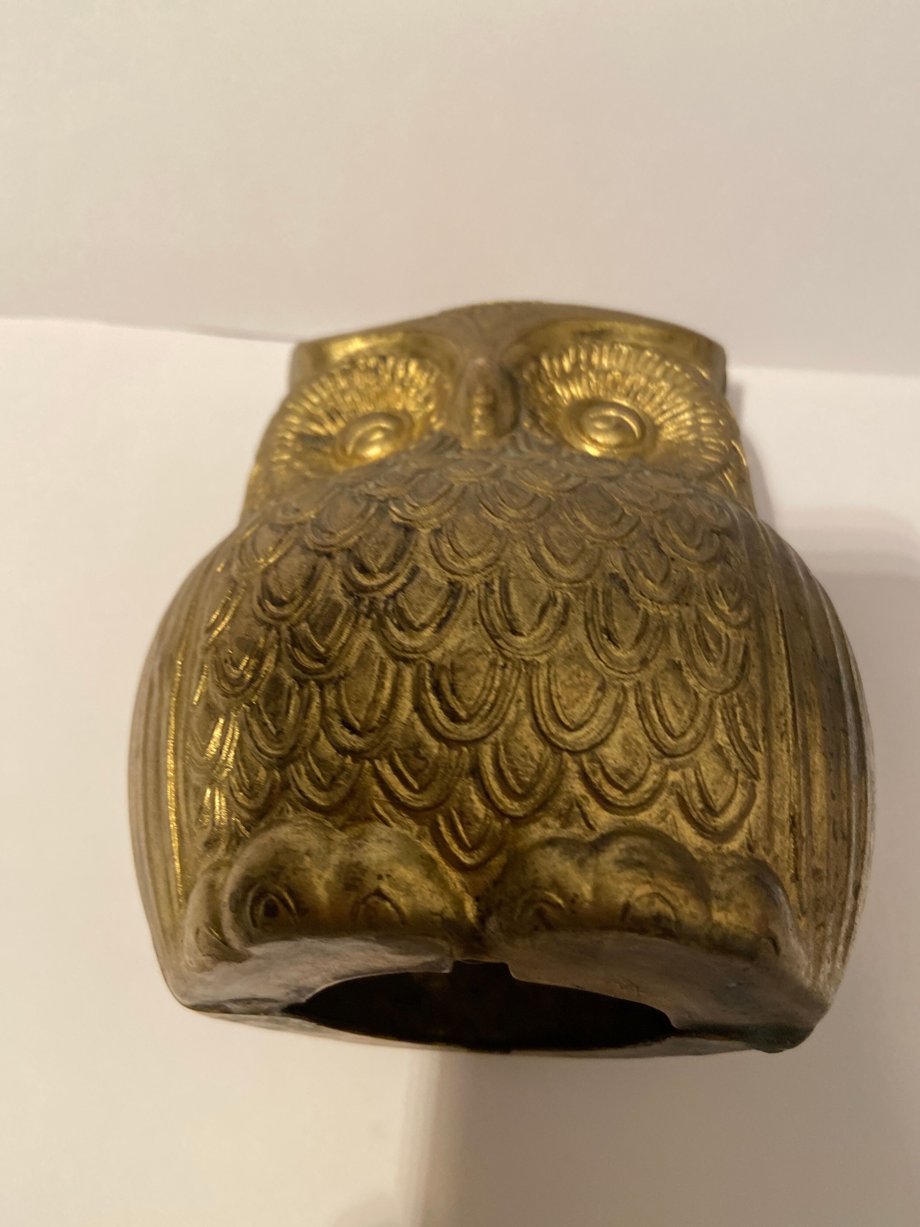 Brass owl