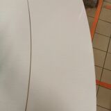 Vanilla formica table - Vintage