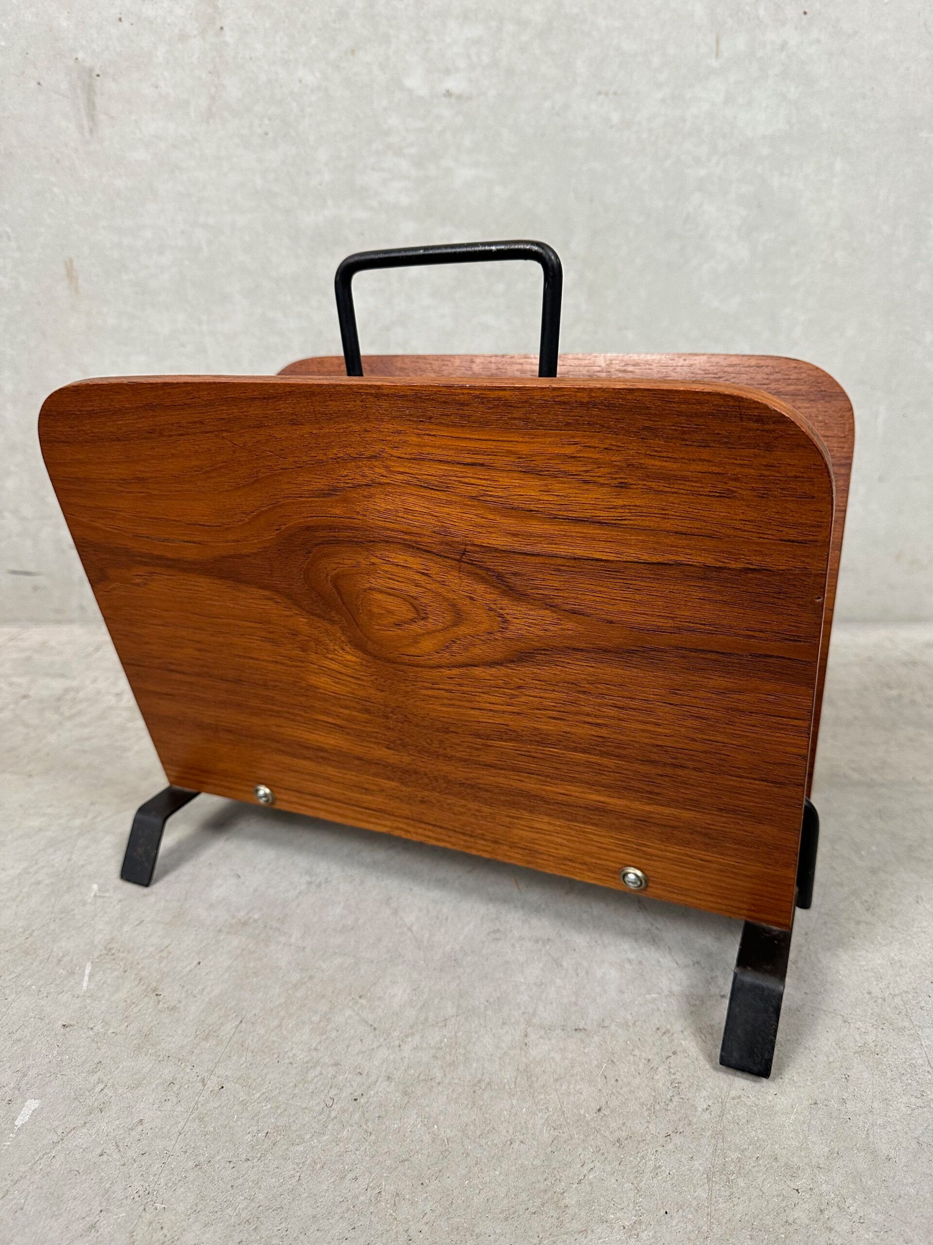 Vintage rosewood magazine rack – Cees Braakman