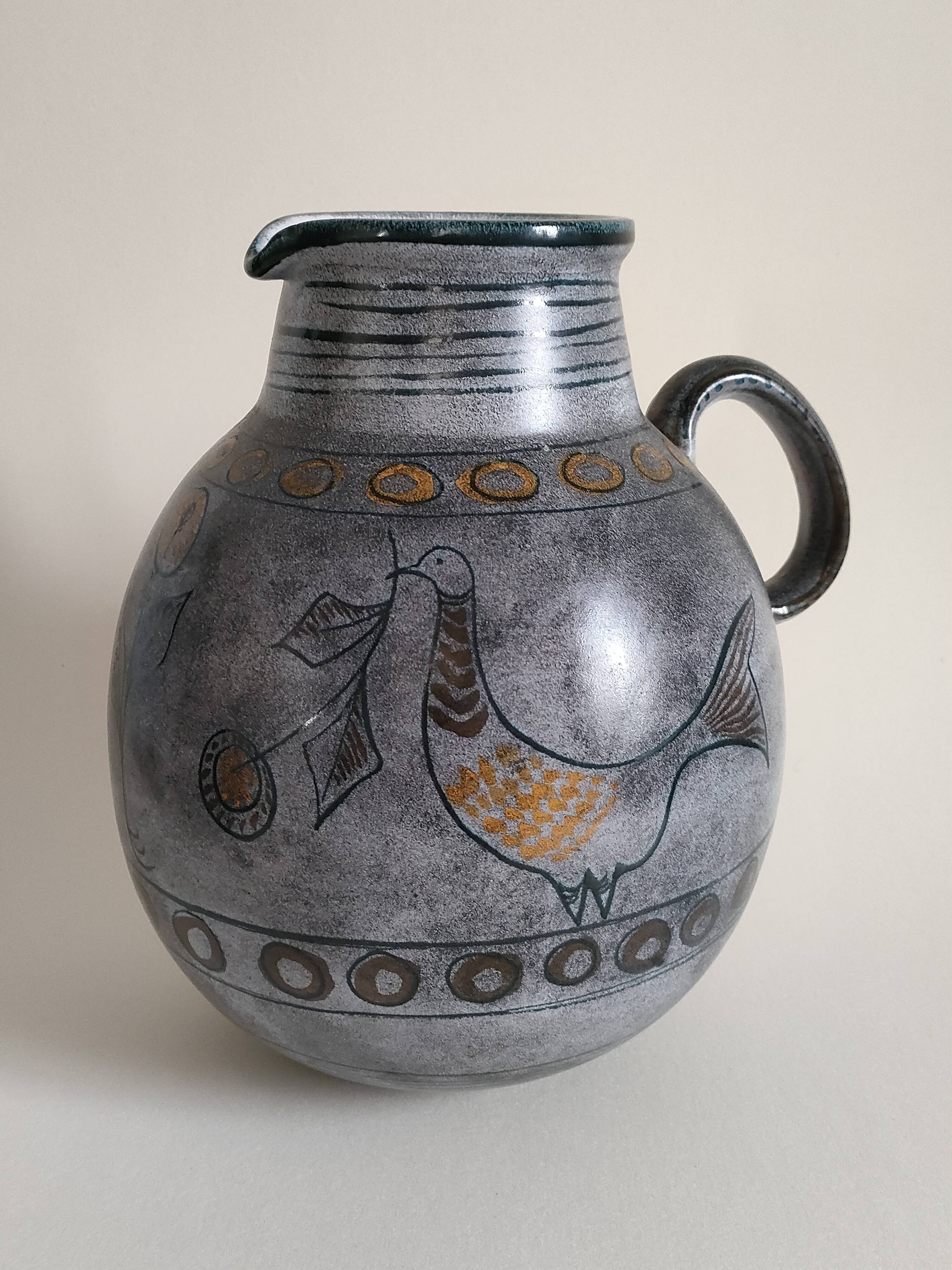 Ceramic pitcher