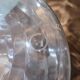 White marbled glass designer cup
