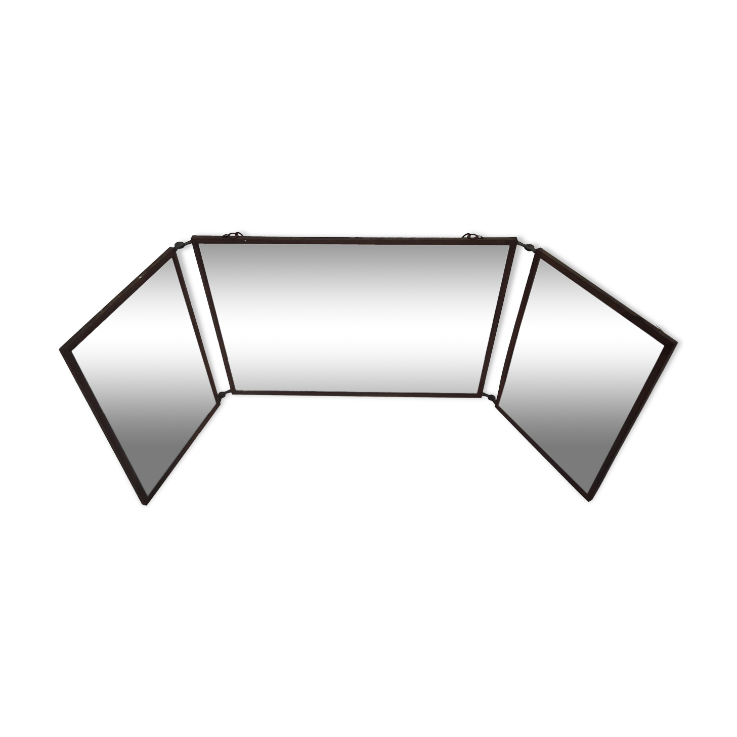 Miroir de barbier, tryptique